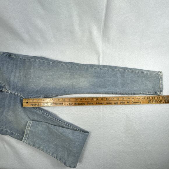 Free People Jeans NEW Womens Size 28 Sunday Blue Skinny Stretch Light Wash Denim - Picture 6 of 7